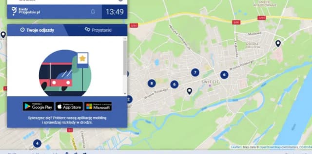 Aplikacja która pokazuje gdzie jest autobus i jak znacznie ułatwia podróżowanie Aplikacja która pokazuje gdzie jest autobus i jak znacznie ułatwia podróżowanie