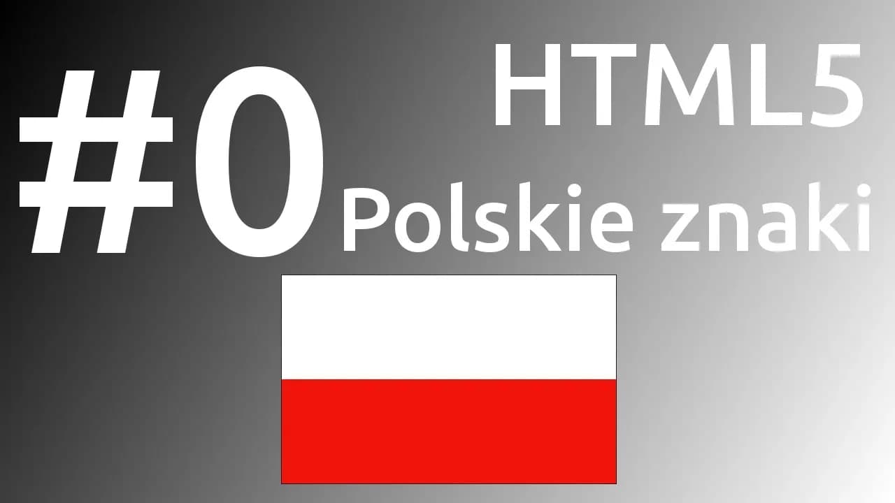 Jak ustawić polskie znaki w HTML, aby uniknąć problemów z wyświetlaniem Jak ustawić polskie znaki w HTML, aby uniknąć problemów z wyświetlaniem